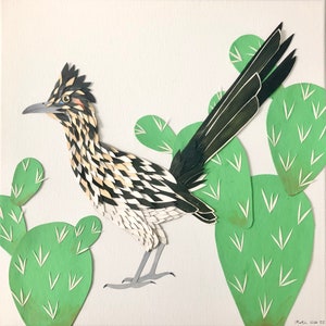 14” x 14” Greater Roadrunner 2