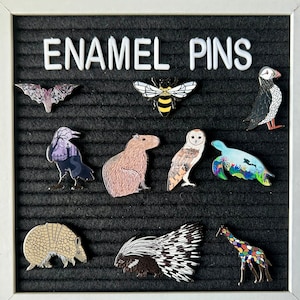 Enamel Animal Pins