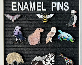 Enamel Animal Pins