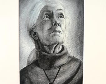 Impresiones de Jane Goodall de 8” x 10”