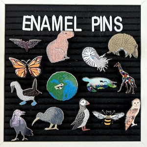 Enamel Animal Pins
