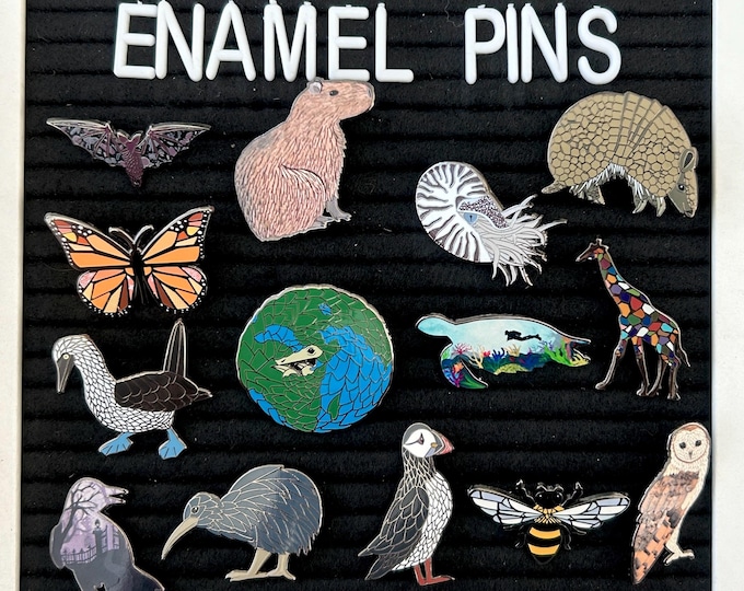 Enamel Animal Pins