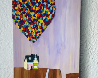 24” x 12” ¡Arriba, arriba y lejos!