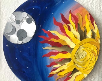 Sol y Luna de 16 pulgadas