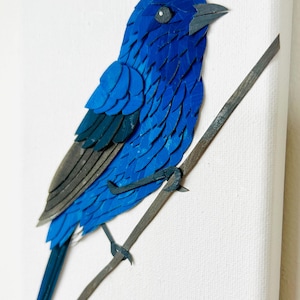 5” x 7” Indigo Bunting