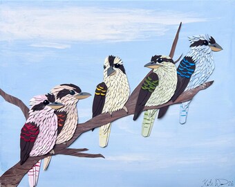 16" x 20" Rivolta di kookaburra