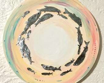 Banco de peces de 12 pulgadas