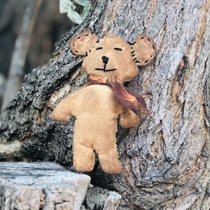 Primitive Animals, PDF Sewing Pattern, Grungy Doll DIY, Instant Digital Download