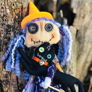 Naaipatroon Grammy-pop heks: grungy halloweenpop met kleding (pdf-download) afbeelding 7