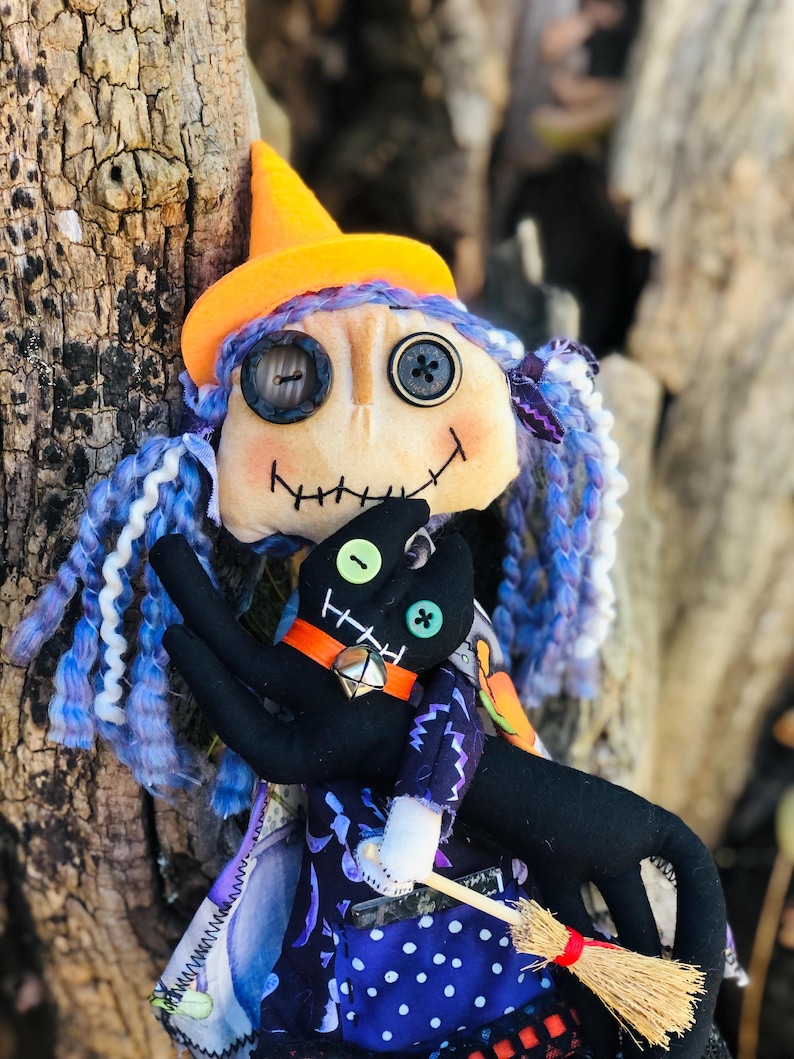 Naaipatroon Grammy-pop heks: grungy halloweenpop met kleding (pdf-download) afbeelding 7