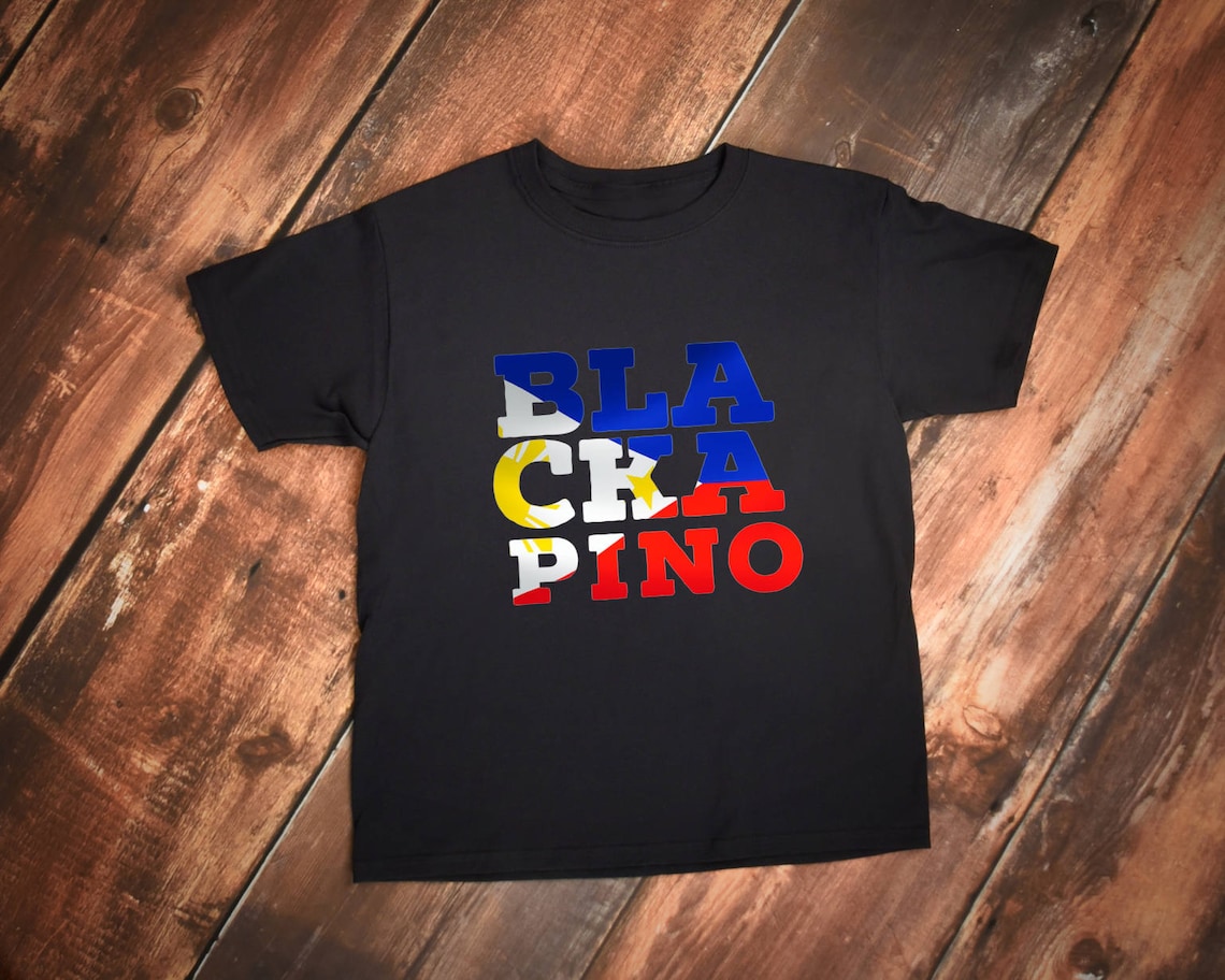 Blackapino Half Black Half Filipino Half Africanamerican Philippines Flag Blasian Biracial