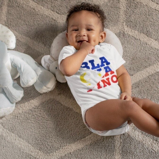 Blackapino Half Black Half Filipino Half African-american Philippines Flag  Blasian Biracial Mixed Race Youth Kids Baby Girls Boys Bodysuit - Etsy Hong  Kong