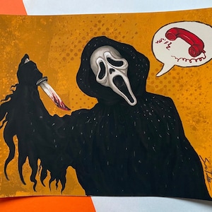 call me !! | matte art print