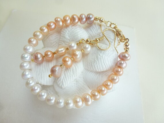 Colored pearl clearance jewelry sets