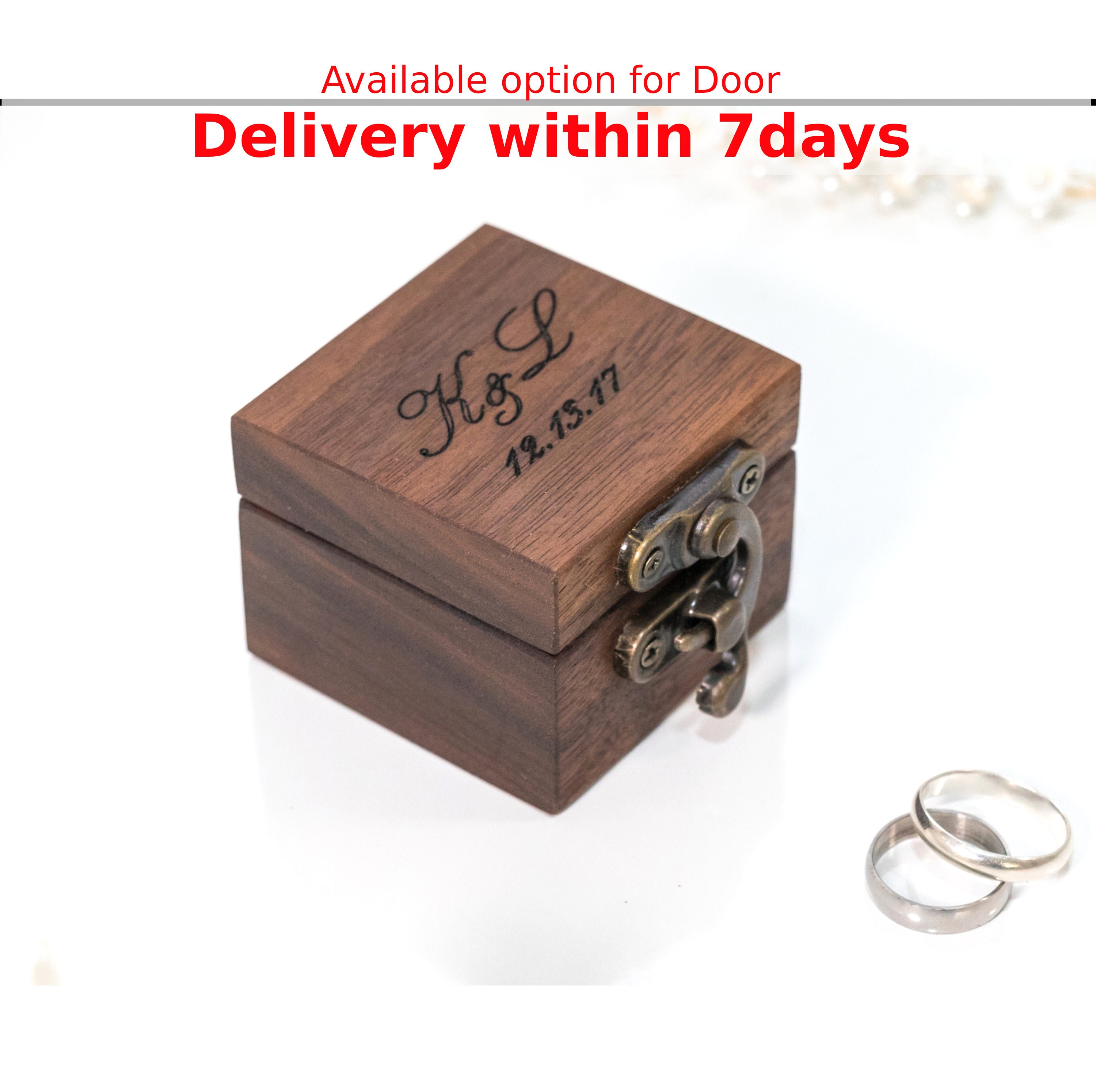 wedding ring box for ring bearer
