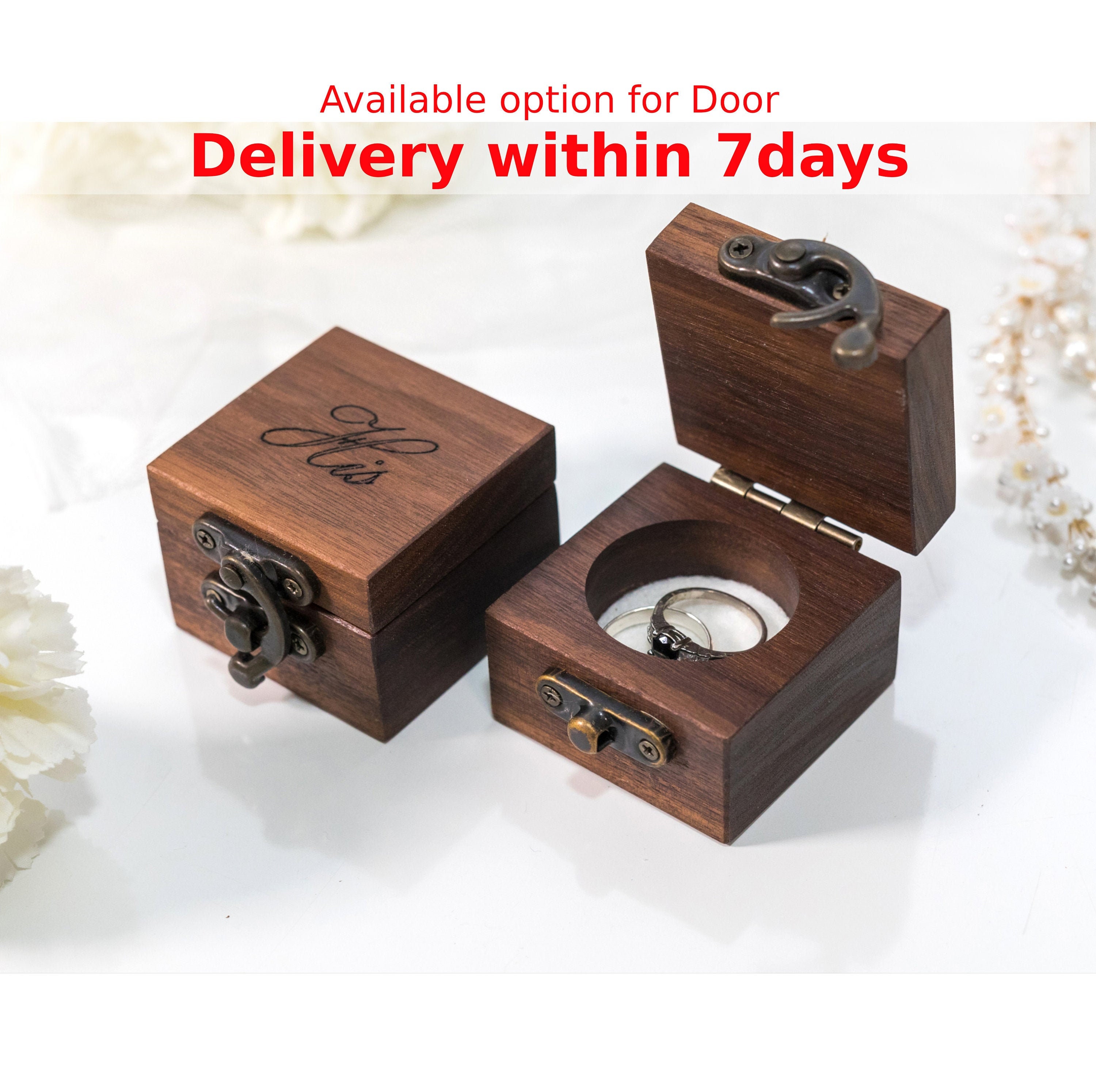 wedding ring box for ring bearer