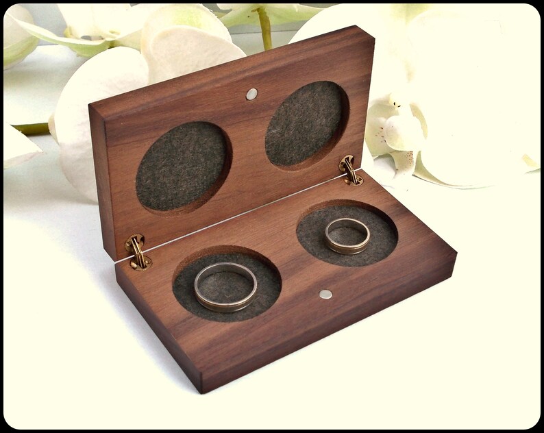 ring bearer box wood ring box vintage wood ring box wedding ring box wedding ring holder Proposal ring box wedding ring holder