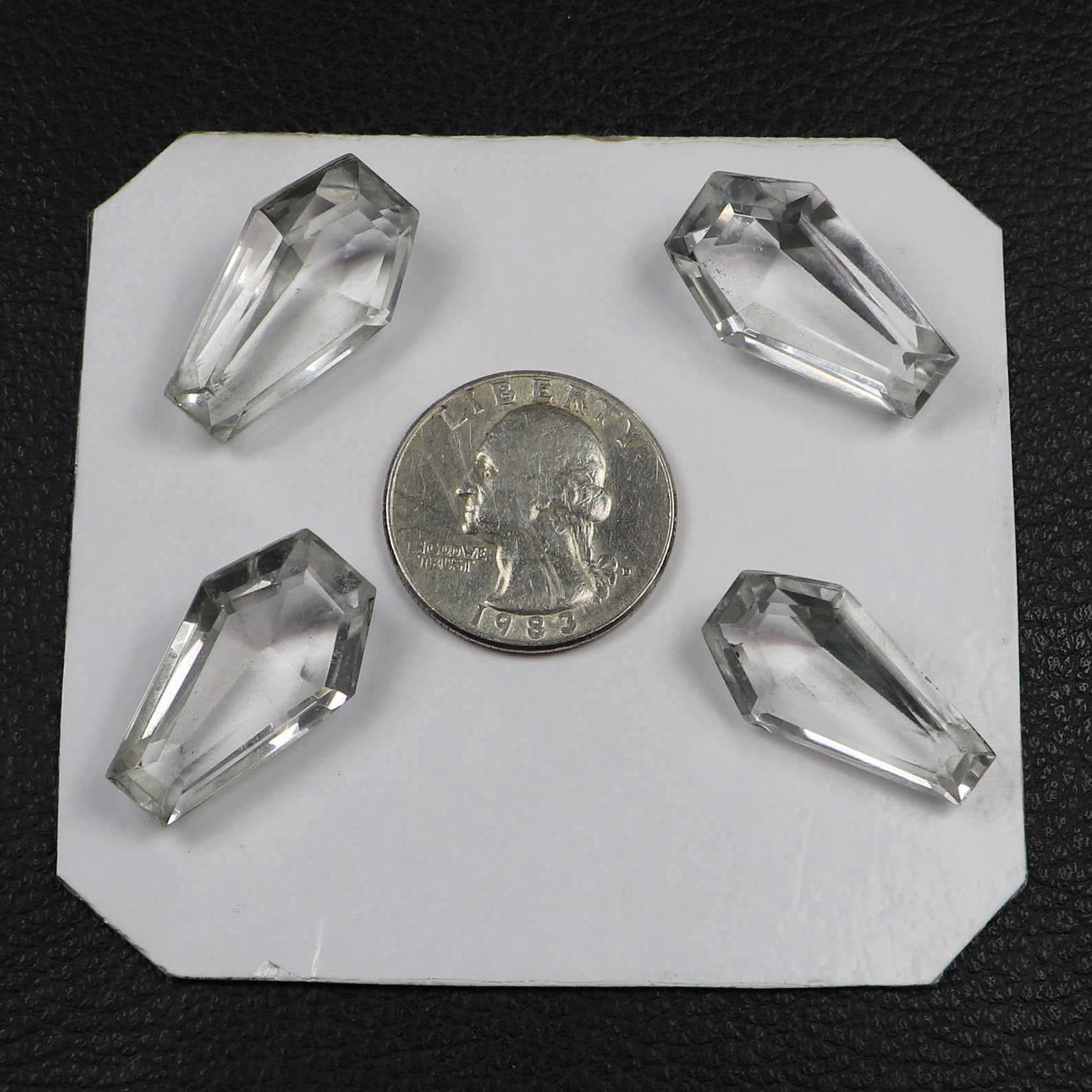 Beautiful Quality Crystal Quartz Normal Cut Faceted Gemstone4 Etsy UK