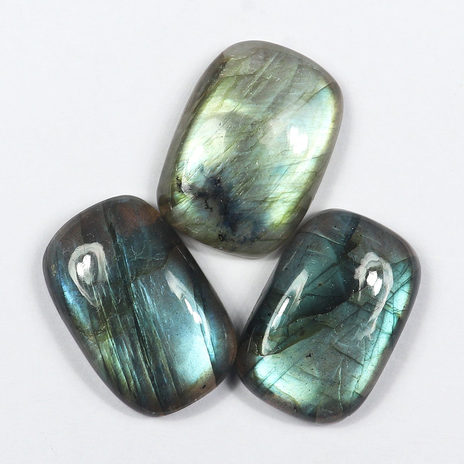 Wholesale LOT Natural Blue Fire Labradorite Gemstone Cabochon - Etsy