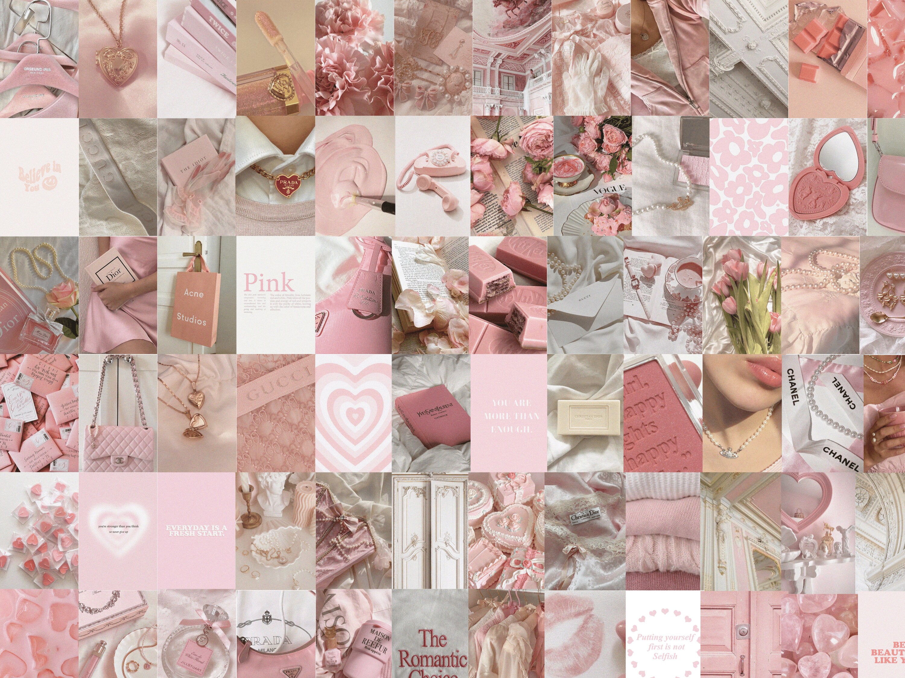 Táo bạo, cá tính và vô cùng thẩm mỹ - bộ treo tường màu hồng và kem thẩm mỹ là lựa chọn hoàn hảo để thể hiện gu thẩm mỹ của bạn. Hình ảnh độc đáo, tạo điểm nhấn cho không gian sống của bạn. Hãy tải về ngay hôm nay chẳng hạn!