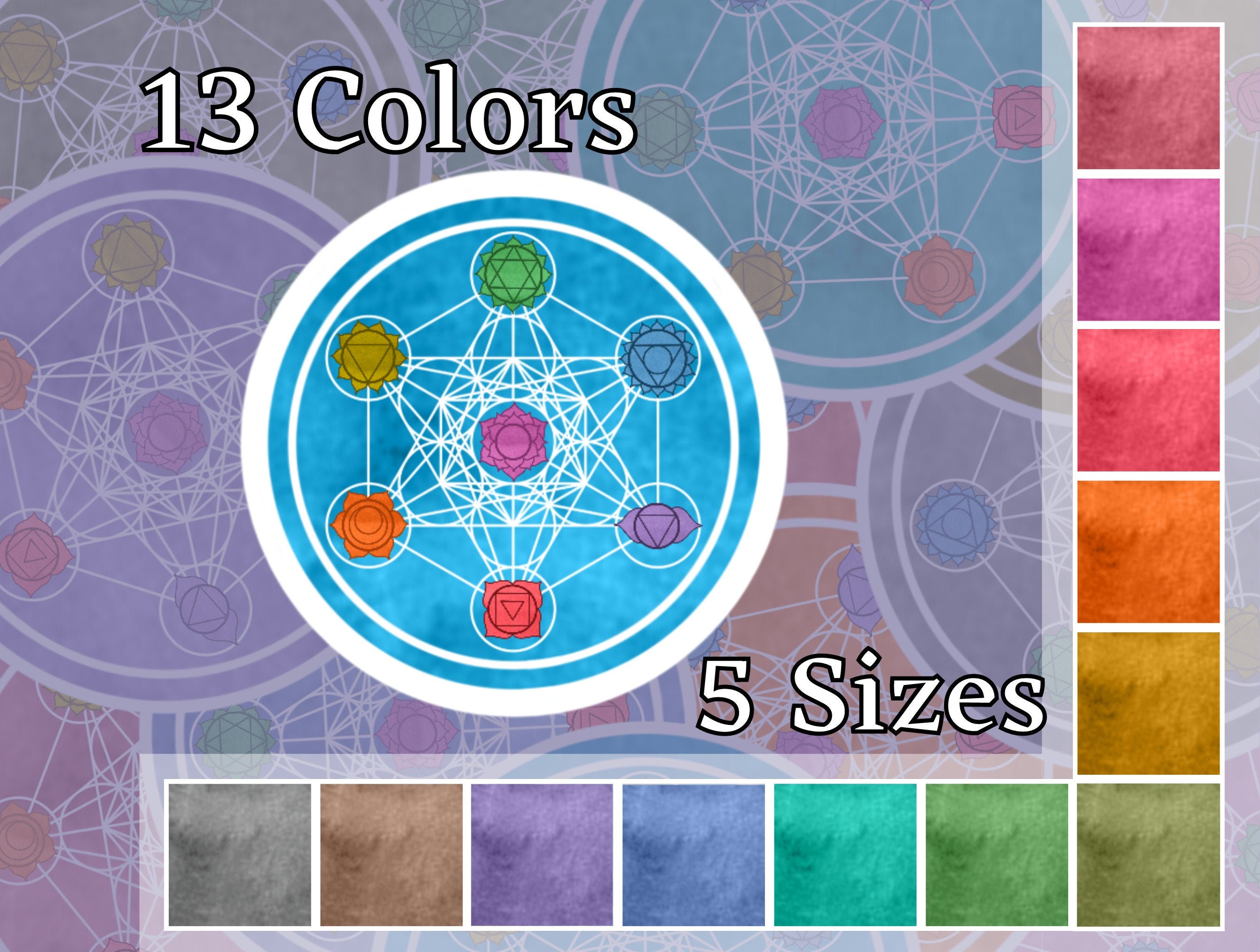 Vinyl Sticker Waterproof Decal Metatrons Cube Vinyl Sticker Waterproof Decal Metatrons Cube