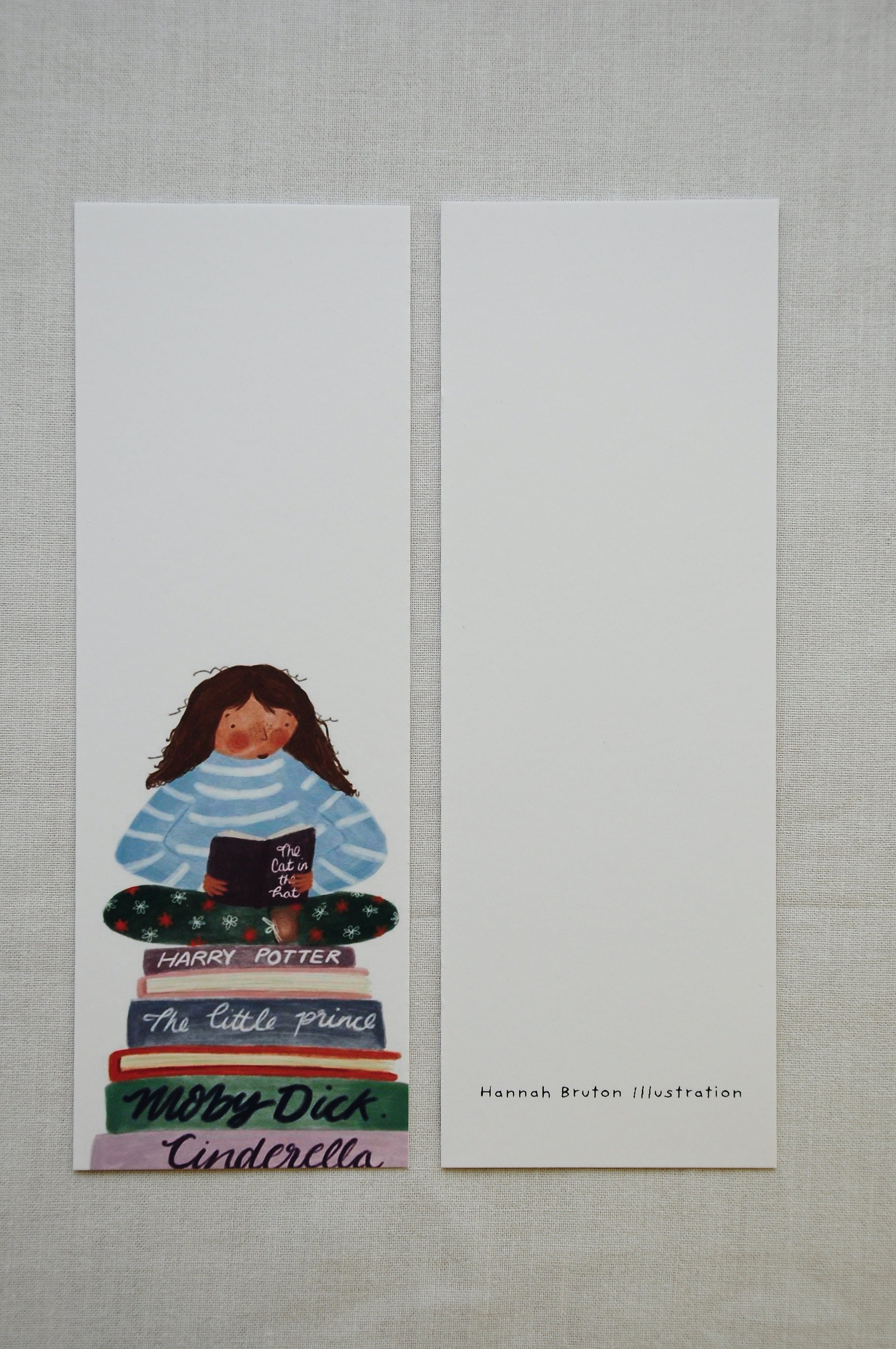 Handmade Paper Bookmark Matilda Children's Book Classic Etsy