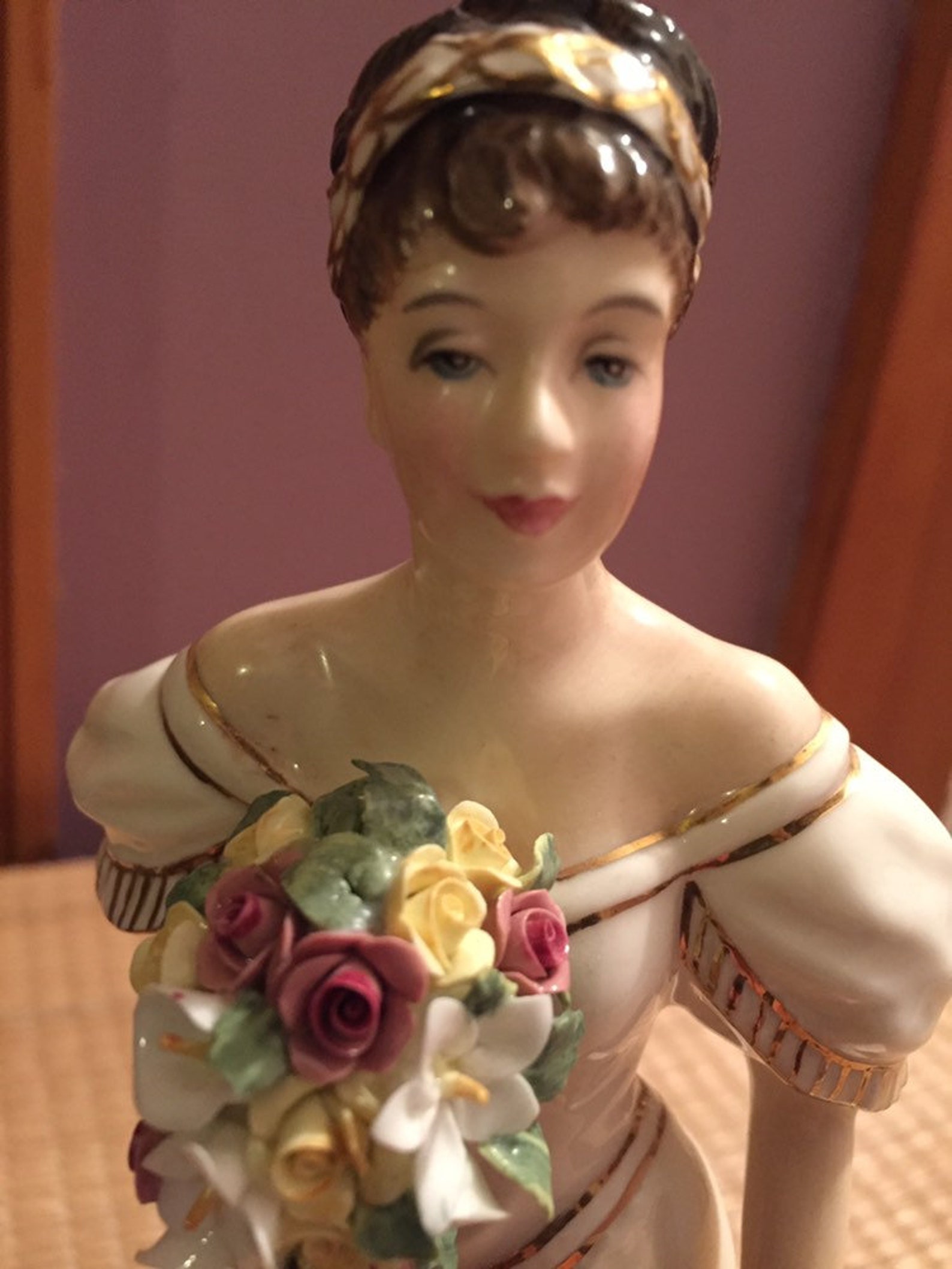Royal Doulton figurine Bride of the year 1996. Etsy