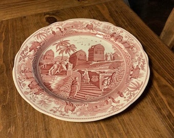 SPODE ブルールームコレクション カラマニアン プレート