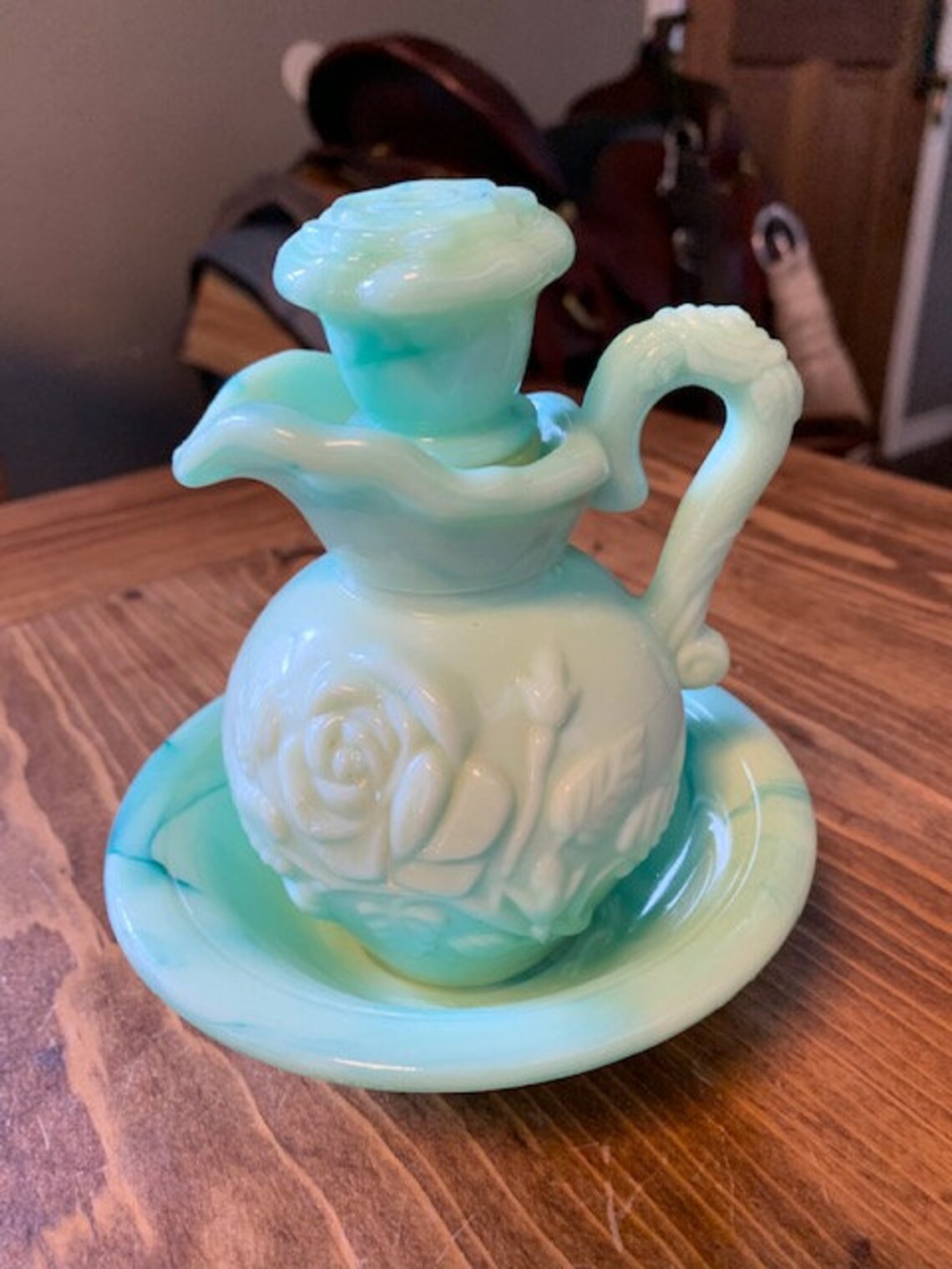 Vintage Avon Pitcher With Bowl Etsy