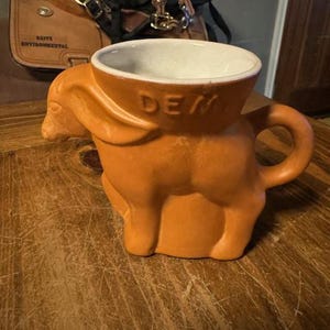 1980 Frankoma Democrat Elephant Political Mug