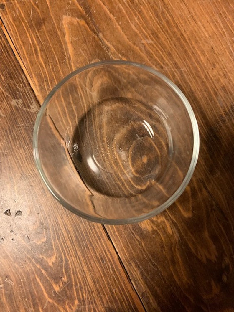 Fire King Clear Glass Bowl Etsy