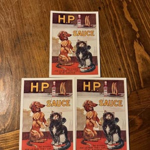 Set of 3 Vintage Dachshund Postcards