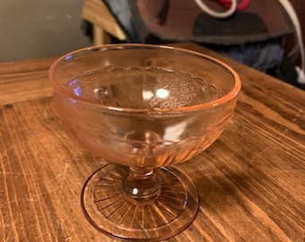 Pink Sherbet Depression Glass