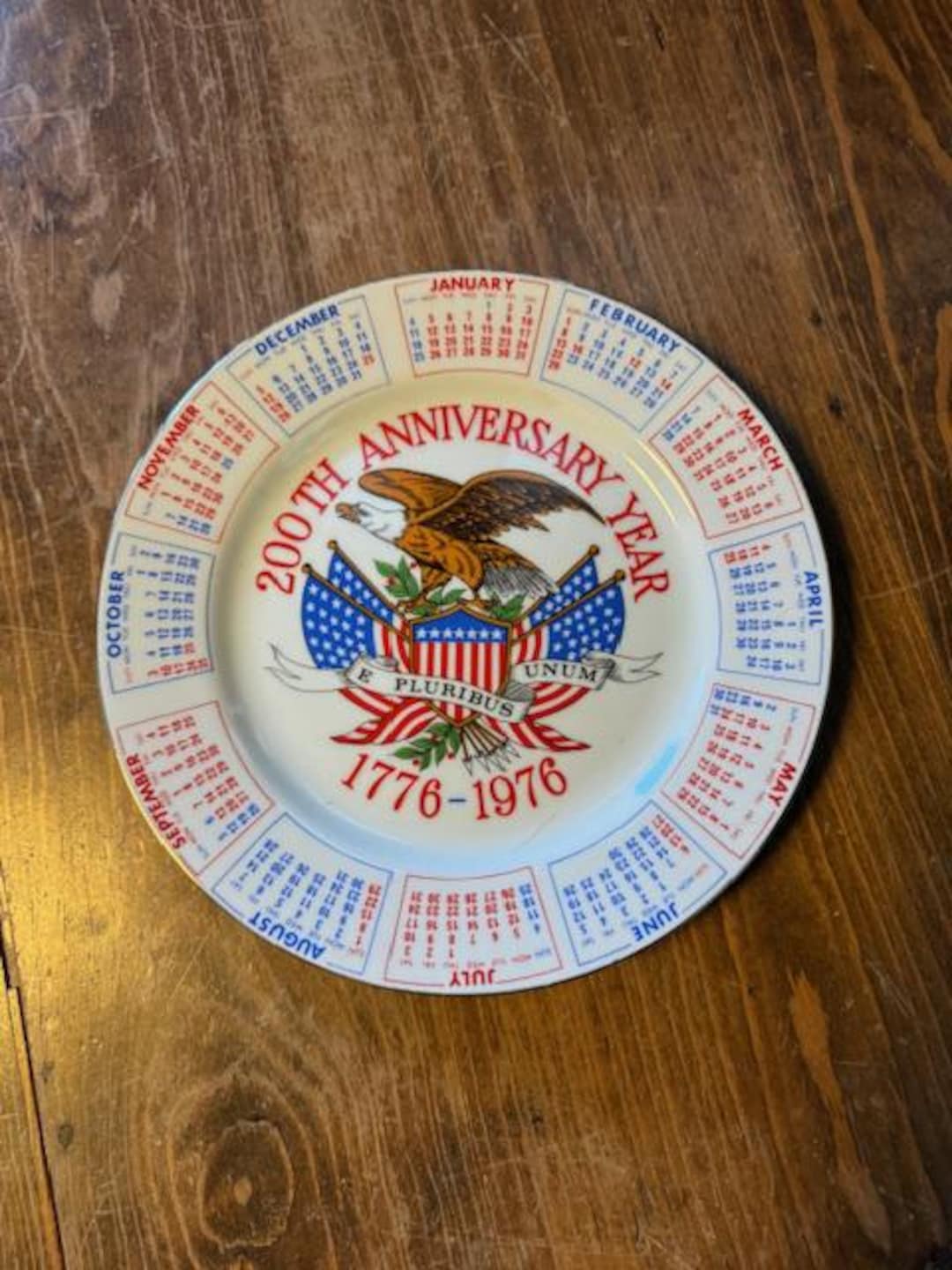200周年記念 アメリカ 1776-1976 コレクターズプレート - Etsy 日本