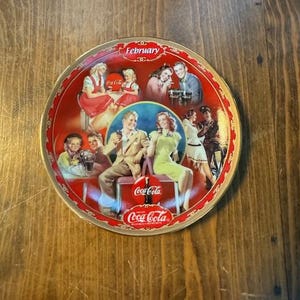Bradford Exchange Coca Cola Plate - Etsy