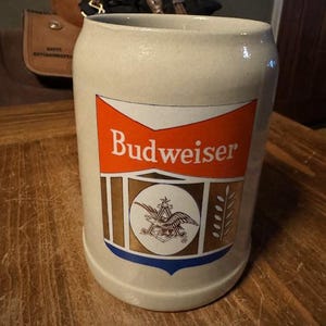 Vintage Budweiser Beer Mug
