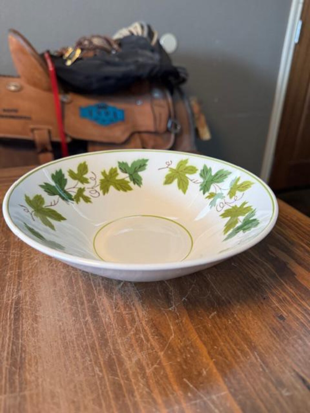 Mikasa Cera Stone Green Wood Serving Bowl - Etsy