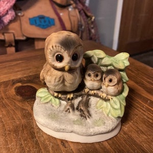 Homco Owl Figurine