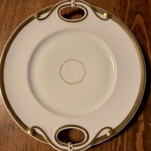 Haviland Limoges Round Handled Serving Plate