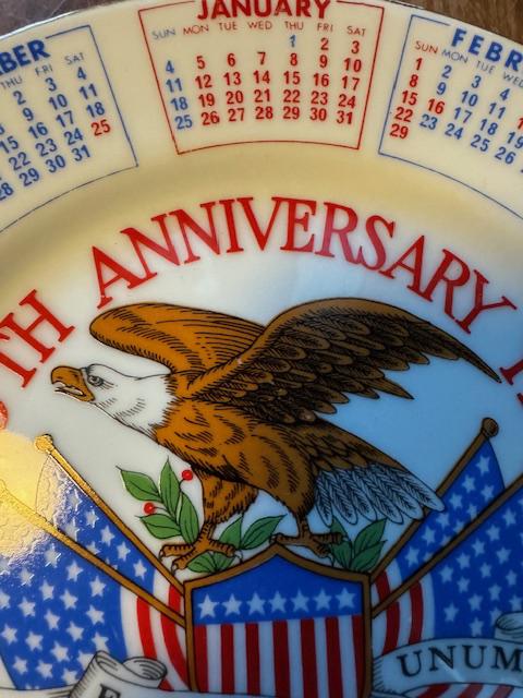 200周年記念 アメリカ 1776-1976 コレクターズプレート - Etsy 日本