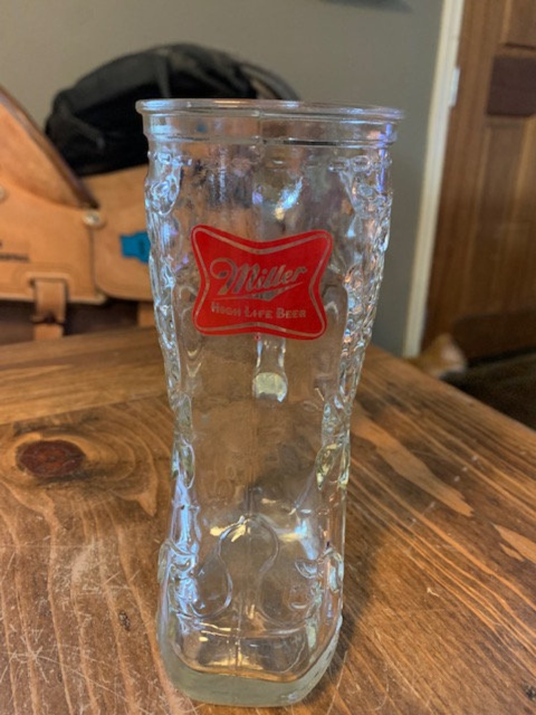 Miller Glass Boot Beer Mug - Etsy