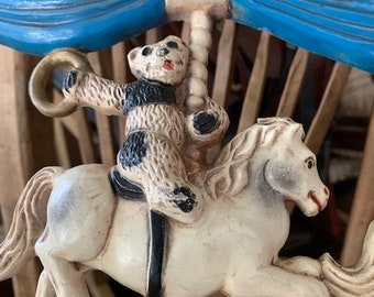 Merry-go-round Carousel Plastic Wall Hanging by Universal Statuary