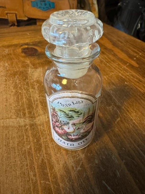 Pond Lily Hair Oil Bottle