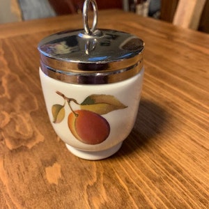 Peach & Currants Royal Worchester Egg Coddler Standard Size