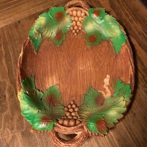 Vintage Wooden Platter