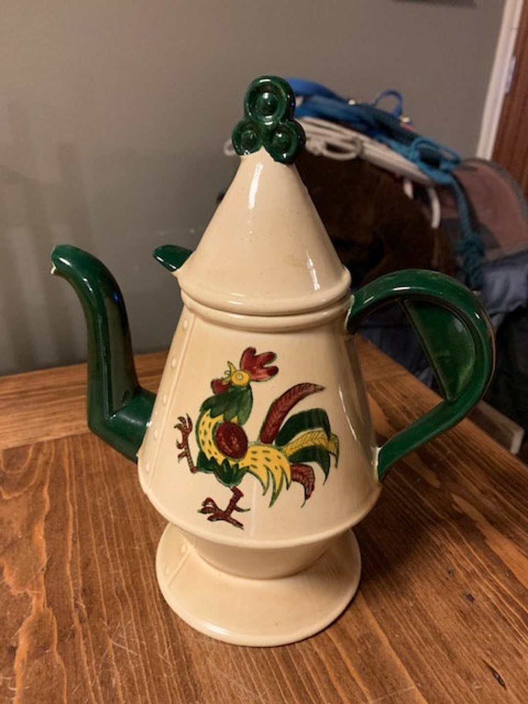 Metlox Poppy Trail, California Provincial, 5 Cup, Coffee Pot With