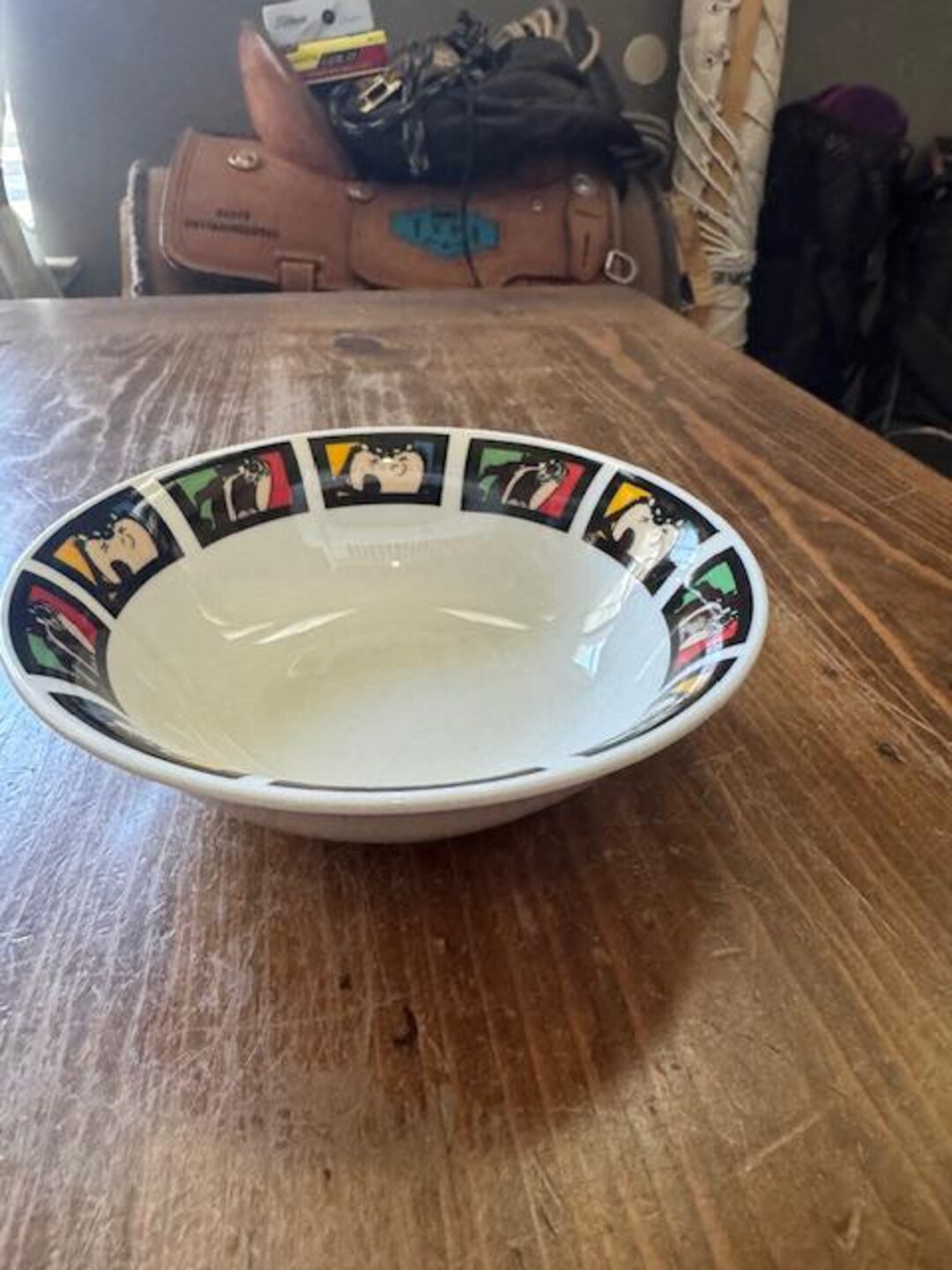 Gibson Looney Tunes Tasmanian Devil Cereal Bowl - Etsy UK