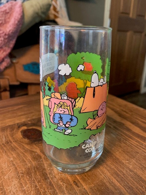 Mcdonalds Camp Snoopy Collection Drinking Glass - Etsy