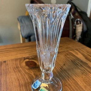 Bleikristall Beyer Lead Crystal 6" Vase