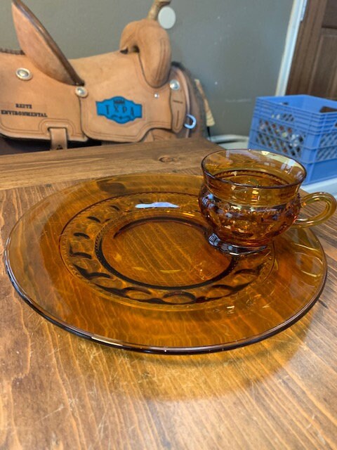 ヴィンテージ インディアナ グラス カンパニー キングス クラウン